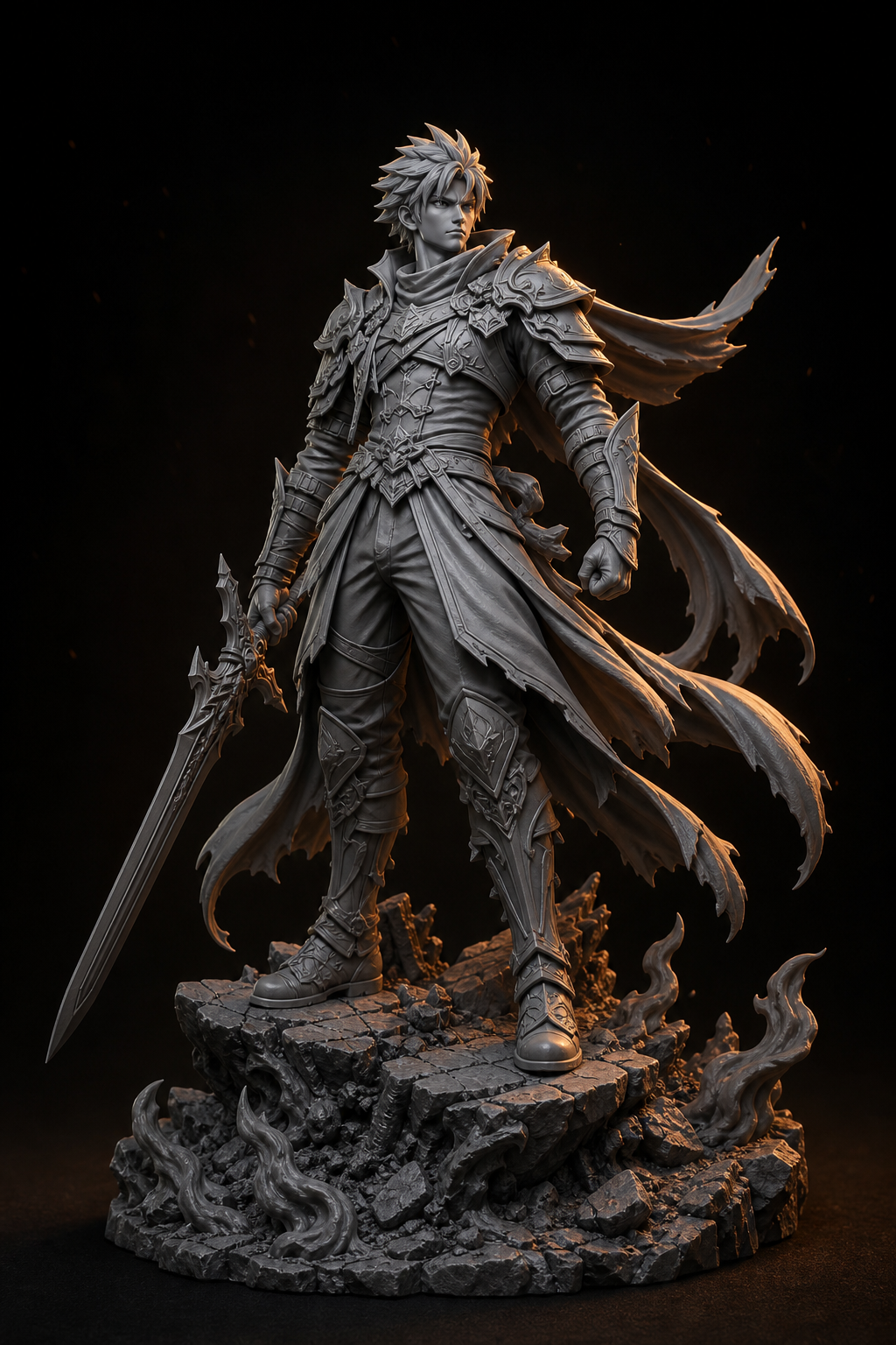 Large 3D figurine